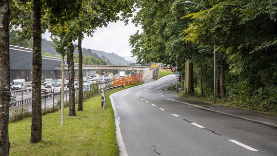  A6 mit Worbstrasse 