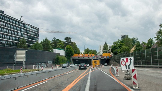  A6 Ostring Sonnenhoftunnel 