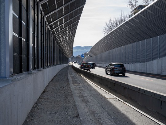  A6 Ostring Lärmschutzwand 