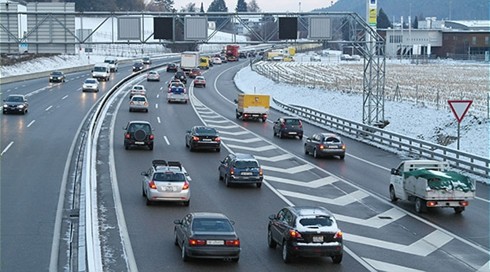 Täglicher Stau in Muri Täglicher Stau in Muri
